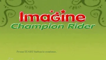 Imagine - Champion Rider (EU) screen shot title